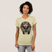 Tutankhamun Egyptian Pharaoh T-shirt (Voorkant volledig)