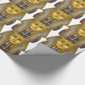 Tutankhamun Egyptisch Masker Cadeaupapier (Hoek)