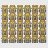 Tutankhamun Egyptisch Masker Cadeaupapier (Vlak)