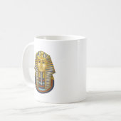 Tutankhamun Egyptisch Masker Koffiemok (Voorkant links)