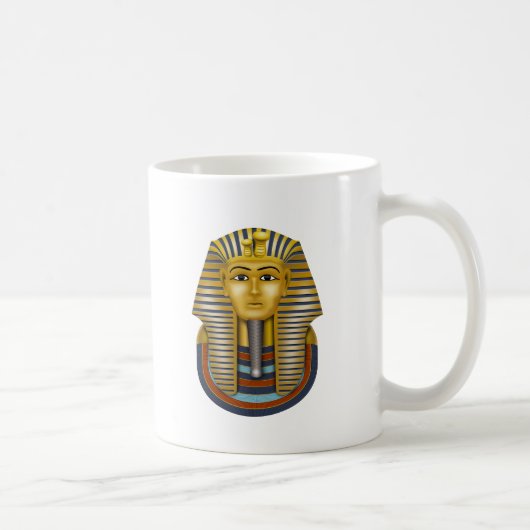 Tutankhamun Egyptisch Masker Koffiemok (Rechts)