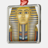 Tutankhamun Egyptisch Masker Metalen Ornament (Links)