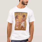 Tutankhamun en zijn vrouw Ankhesenamun T-shirt (Voorkant)