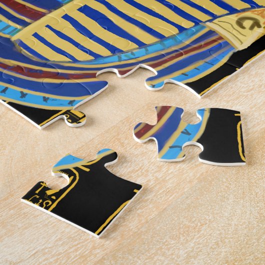 Tutankhamun Golden Mask Legpuzzel (Zijkant)