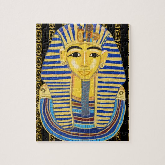 Tutankhamun Golden Mask Legpuzzel (Verticaal)