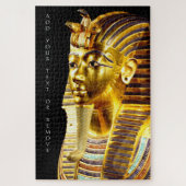 Tutankhamun gouden dodenmasker Egypte, Legpuzzel (Verticaal)