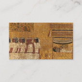 Tutankhamun Graf, Oostelijke Muur Visitekaartje (Voorkant)