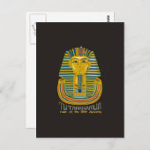 Tutankhamun mummy, de oude koning Tut van Egypte Briefkaart (Voorkant / Achterkant)