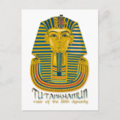 Tutankhamun mummy, de oude koning Tut van Egypte Briefkaart (Voorkant)