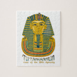 Tutankhamun mummy, de oude koning Tut van Egypte Legpuzzel