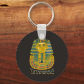 Tutankhamun mummy, de oude koning Tut van Egypte Sleutelhanger (Voorkant)