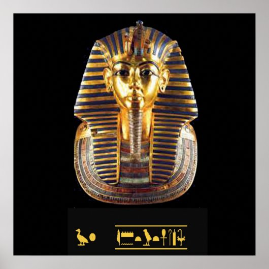 TUTANKHAMUN POSTER (Voorkant)