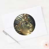 tutankhamun ronde sticker (Envelop)