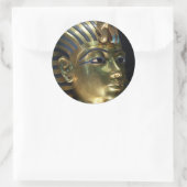 tutankhamun ronde sticker (Tas)