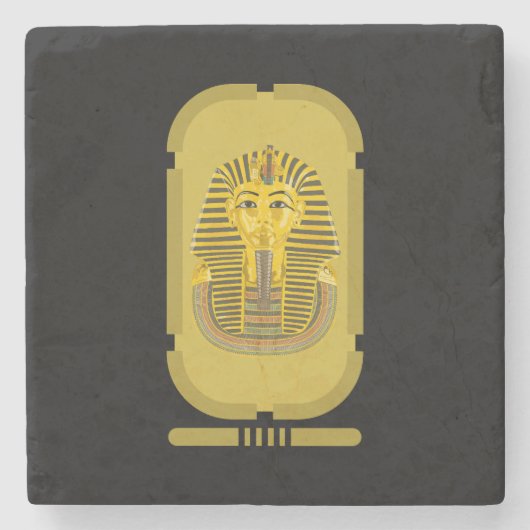 Tutankhamun Stone Onderzetter (Voorkant)