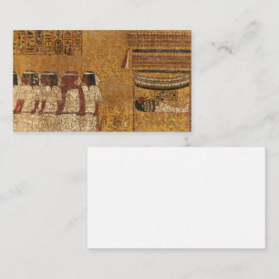 Tutankhamun Tomb, East Wall Visitekaartje