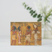 Tutankhamun Tomb, Noordmuur Briefkaart (Staand voorkant)