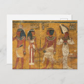 Tutankhamun Tomb, Noordmuur Briefkaart (Voorkant / Achterkant)
