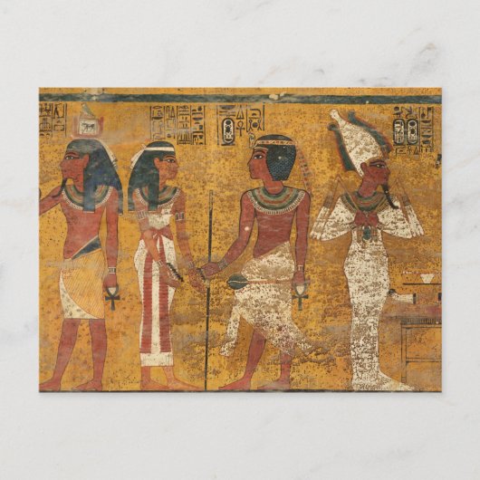 Tutankhamun Tomb, Noordmuur Briefkaart (Voorkant)