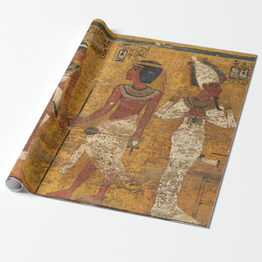 Tutankhamun Tomb, Noordmuur Cadeaupapier (Uitgerold)