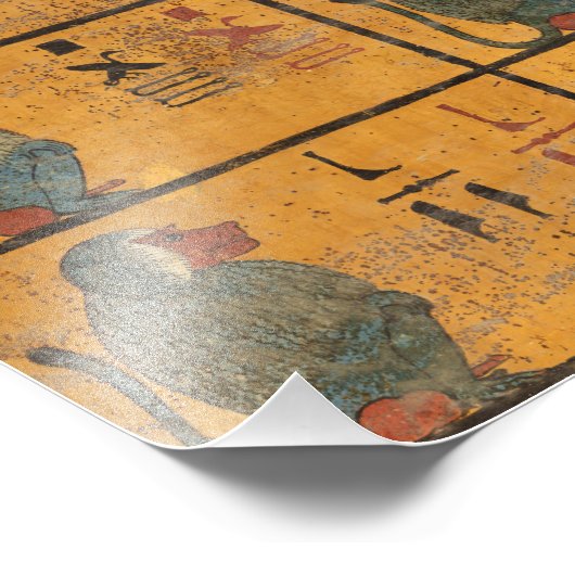 Tutankhamun Tomb, West Wall Foto Afdruk (Hoek)