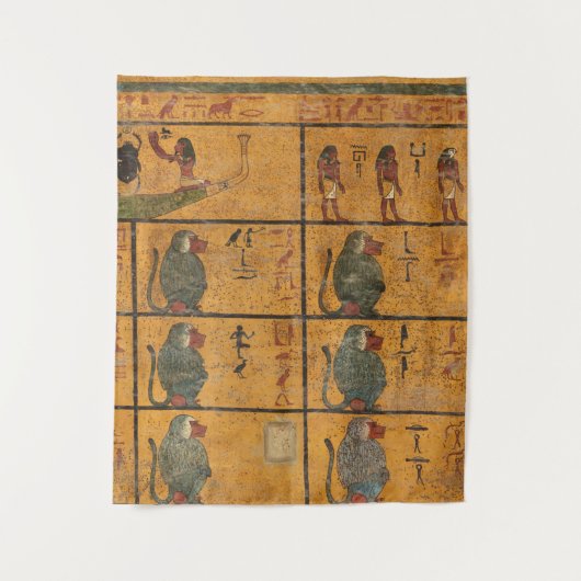 Tutankhamun Tomb, West Wall Wandkleed (Voorkant)