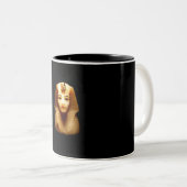 Tutankhamun Tweekleurige Koffiemok (Voorkant rechts)