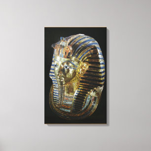 Tutankhamun's gouden Masker Canvas Afdruk