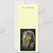 Tutankhamun's gouden masker kaart (Voorkant)