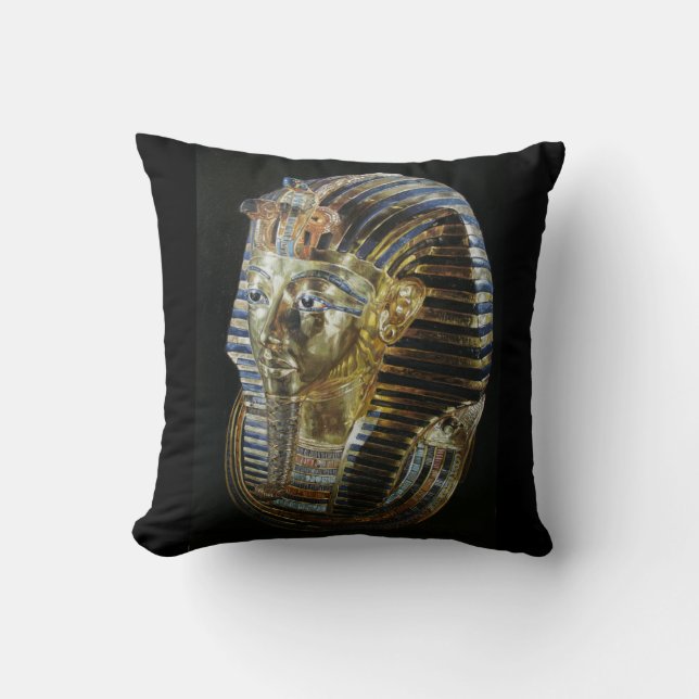 Tutankhamun's gouden masker kussen (Voorkant)