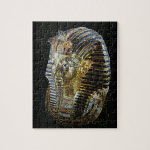 Tutankhamun's gouden masker legpuzzel