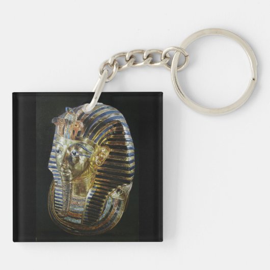 Tutankhamun's gouden masker sleutelhanger (Achterkant)