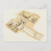 Tutankhamun's tomb briefkaart (Voorkant)