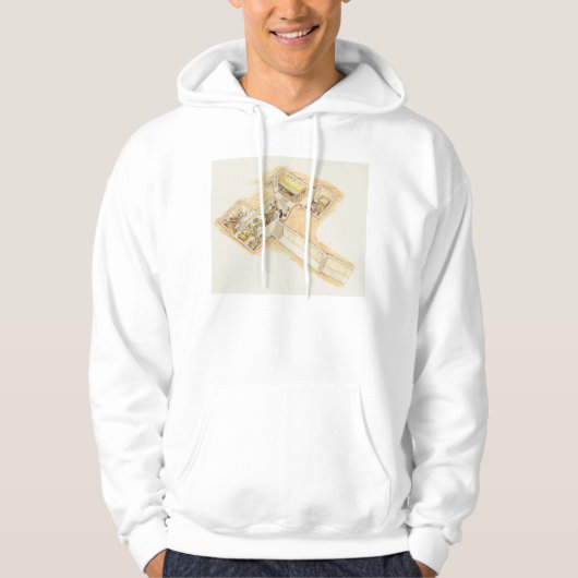 Tutankhamun's tomb hoodie (Voorkant)