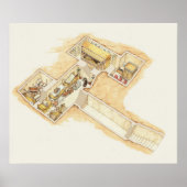Tutankhamun's tomb poster (Voorkant)