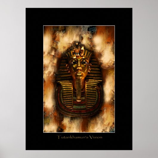 TUTANKHAMUN'S VISION Egyptisch Poster (Voorkant)