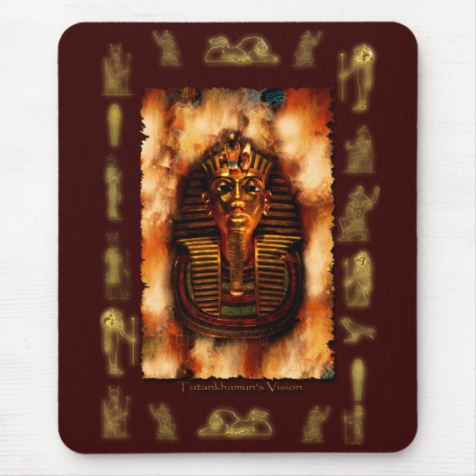 TUTANKHAMUN'S VISION Mousepad Muismat (Voorkant)