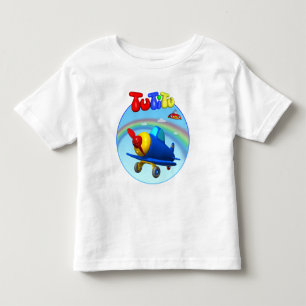 TuTiTu-vliegtuig Toddler T-Shirt