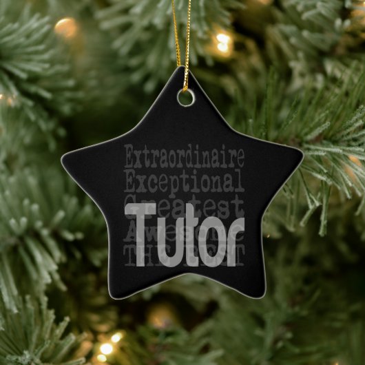 Tutor Extraordinaire Keramisch Ornament (Boom)
