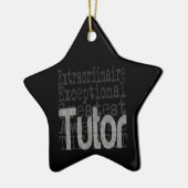 Tutor Extraordinaire Keramisch Ornament (Links)