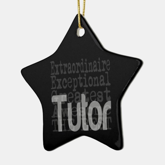 Tutor Extraordinaire Keramisch Ornament (Links)