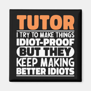 Tutor Ik probeer dingen grappig te maken uitsprake Magneet