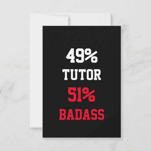 Tutor Krachtpatser Kaart (Voorkant)