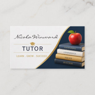 Tutor Zakelijke Visitekaart Visitekaartje