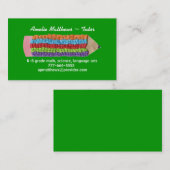 Tutoring visitekaartje (Voorkant / Achterkant)