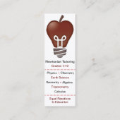 Tutorkaart Mini Visitekaartje (Achterkant)