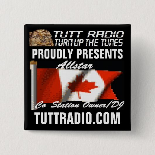 Tutt Radio Allstar's Button (Voorkant)