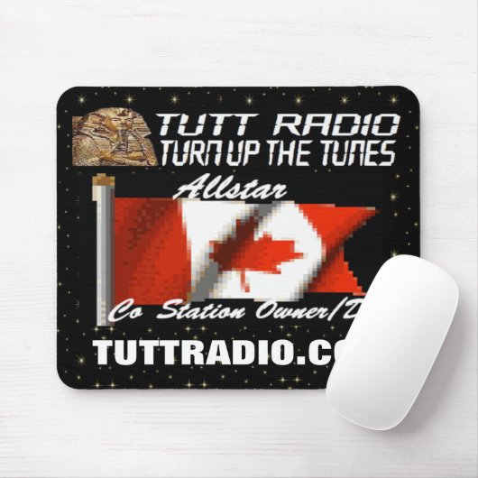 Tutt Radio Allstar's Mousepad Muismat (Met muis)