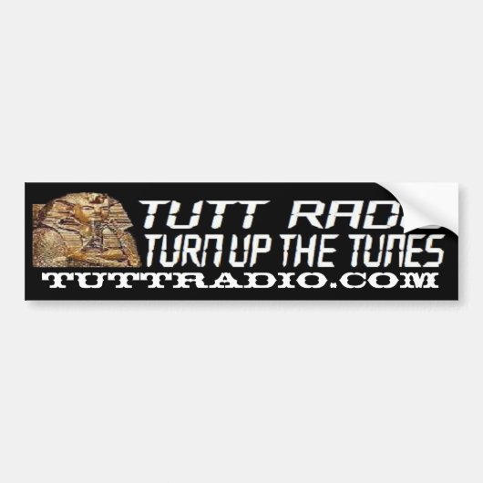 Tutt Radio Bumpersticker (Voorkant)