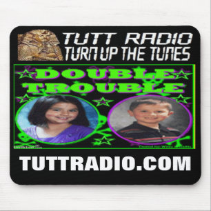 Tutt Radio Double Trouble's Mousepad Muismat